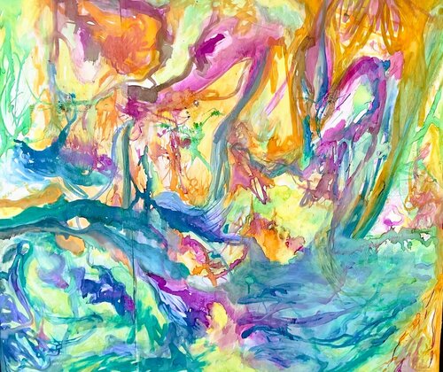 Vivante by Muriel Deumié, Painting for Sale on Select