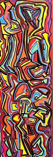 Flex by Muriel Deumié, Painting for Sale on Select