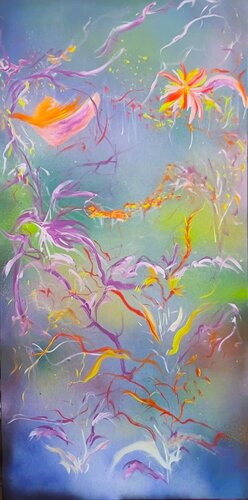 Retour au calme by Muriel Deumié, Painting for Sale on Select