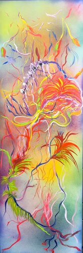 Dandy by Muriel Deumié, Painting for Sale on Select