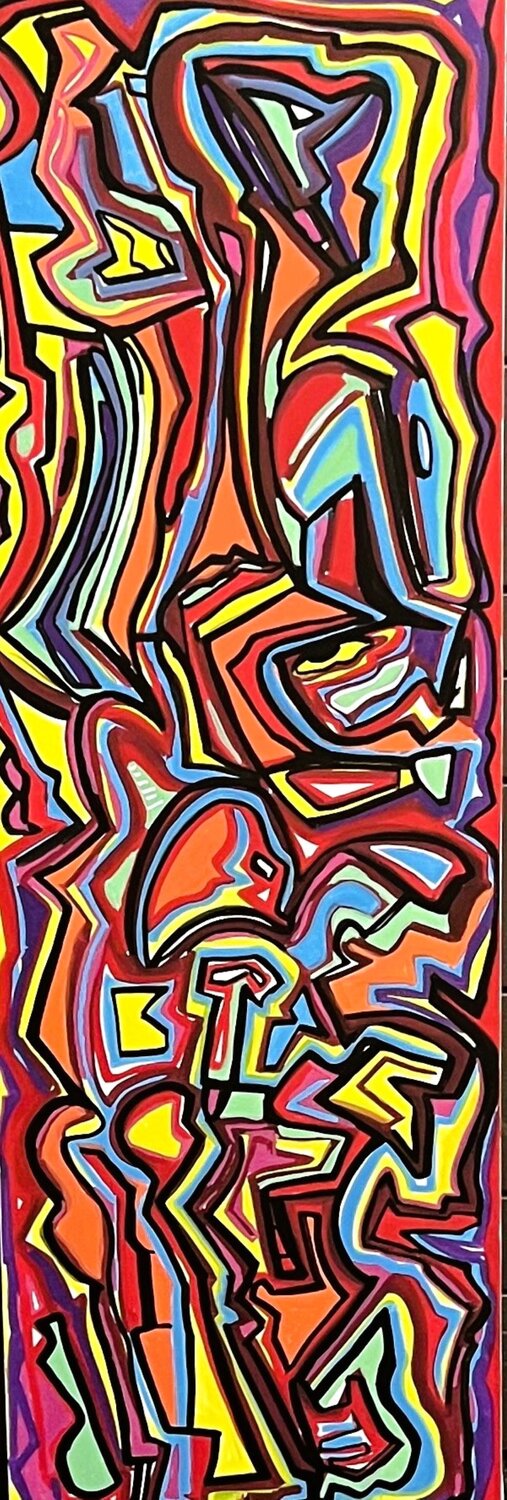 Flex Muriel Deumié Original painting for sale