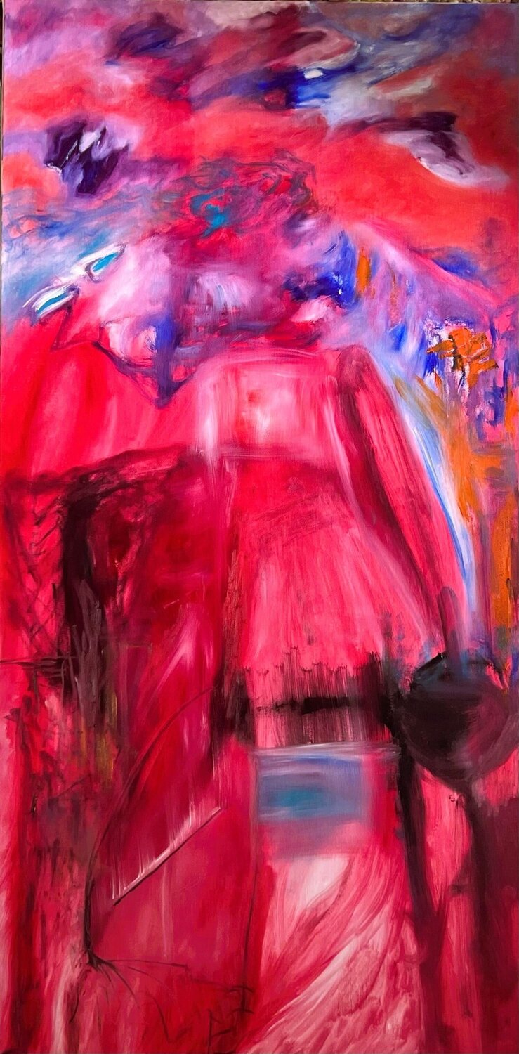 intuition Muriel Deumié Original painting for sale