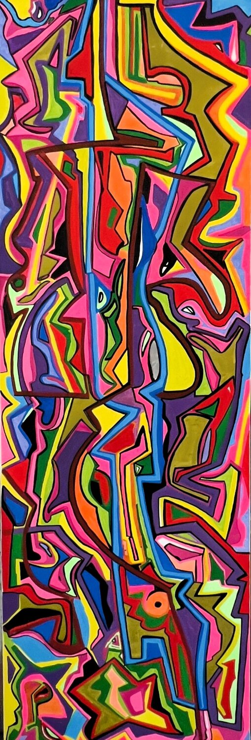 Flex 2 Muriel Deumié Original painting for sale