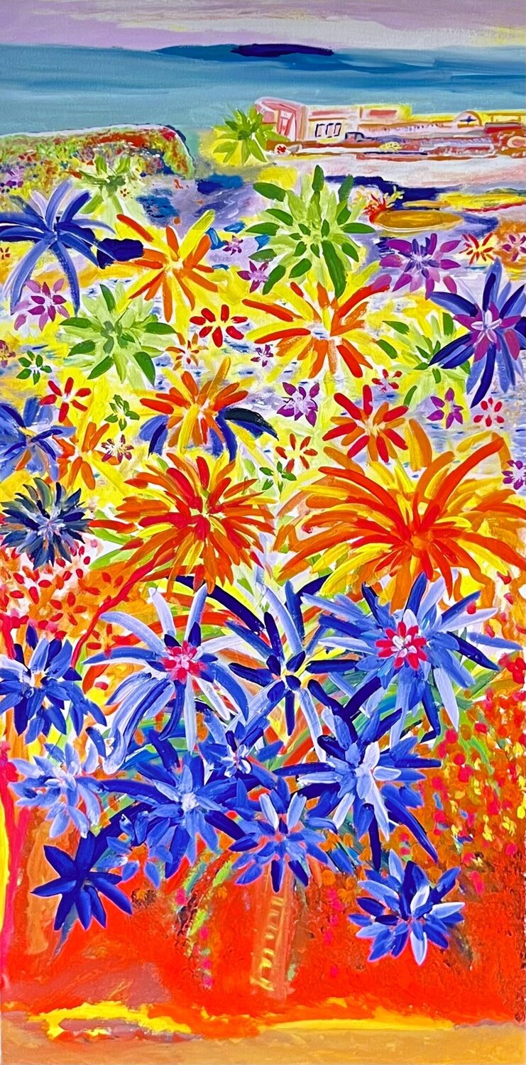 Bouquet final – La lumière retrouvée Muriel Deumié Original painting for sale