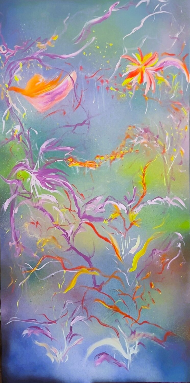 Retour au calme Muriel Deumié Original painting for sale