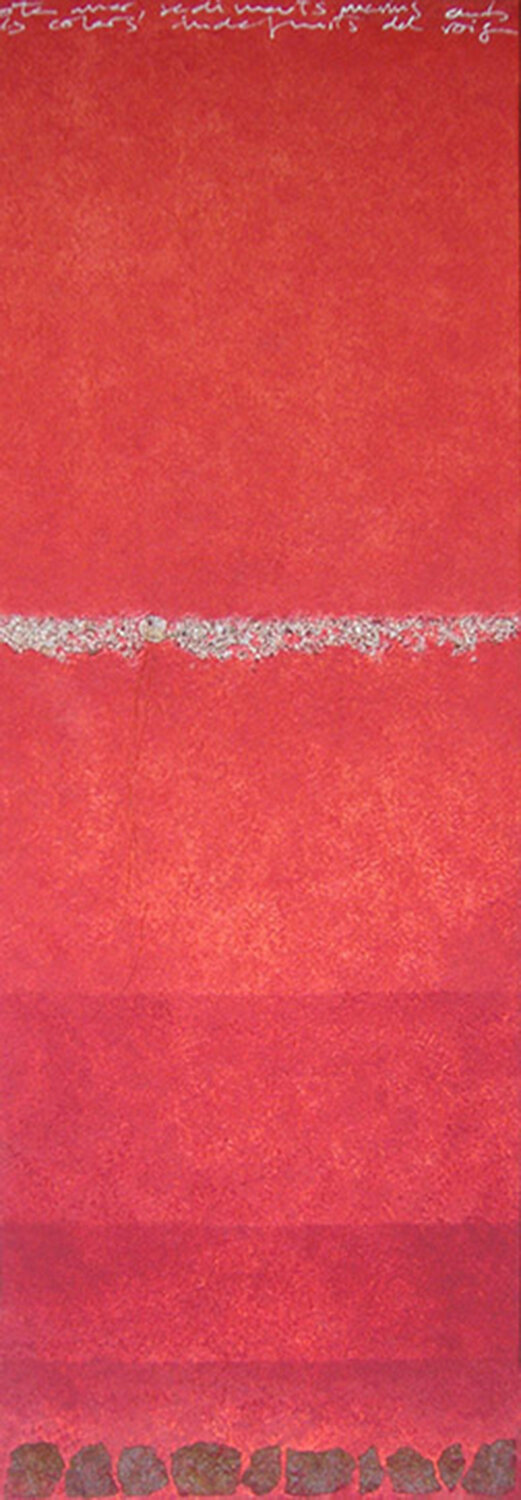 "Sotamar,sediments" Anna Valls Original painting for sale