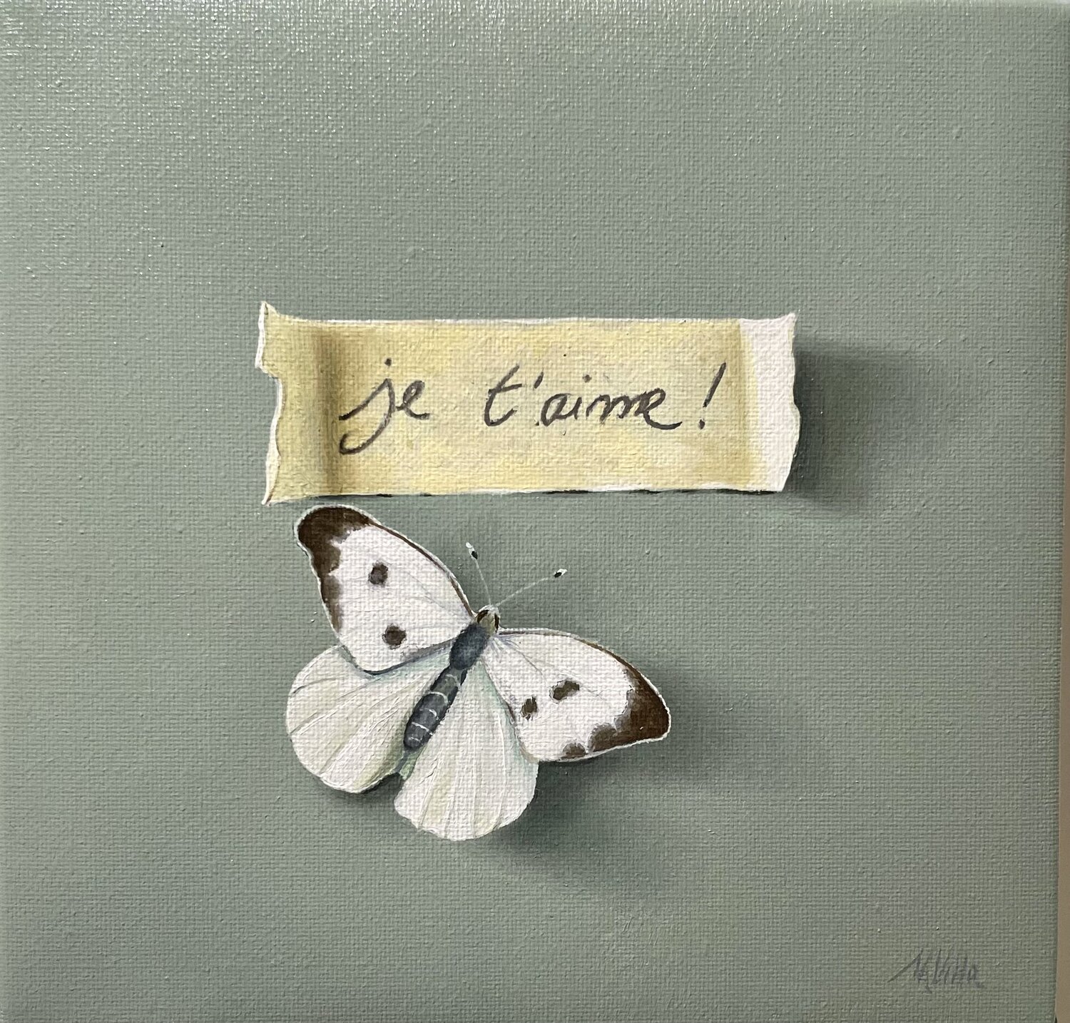 Je t’aime massimo villa Original painting for sale