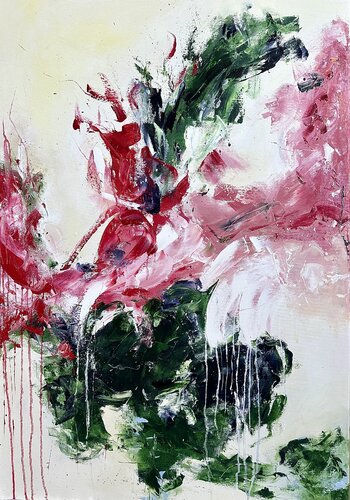 Untamed Garden by Sabine Kay, Painting for Sale on Select