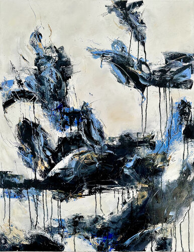 Whales by Sabine Kay, Painting for Sale on Select