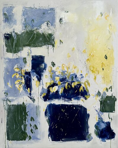 Hommage à Mitchell by Sabine Kay, Painting for Sale on Select