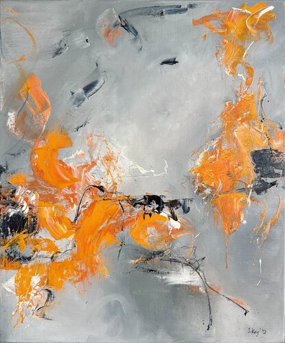 Bonfire by Sabine Kay, Painting for Sale on Select