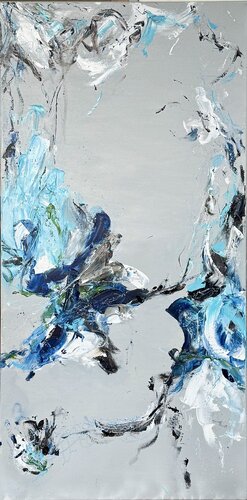 Whispers on Ice by Sabine Kay, Painting for Sale on Select