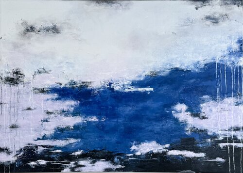 Between sea and sky by Sabine Kay, Painting for Sale on Select