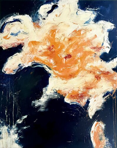Ember Bloom by Sabine Kay, Painting for Sale on Select