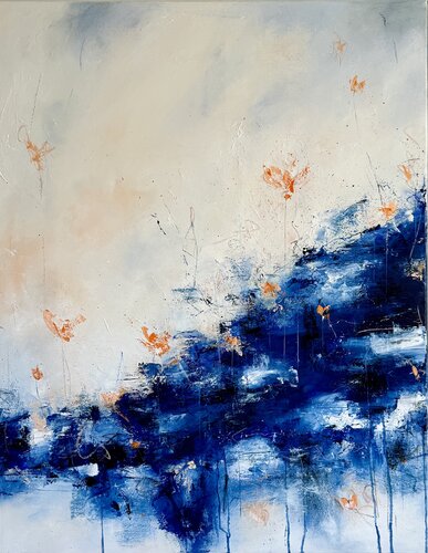 Where Flowers Fade by Sabine Kay, Painting for Sale on Select
