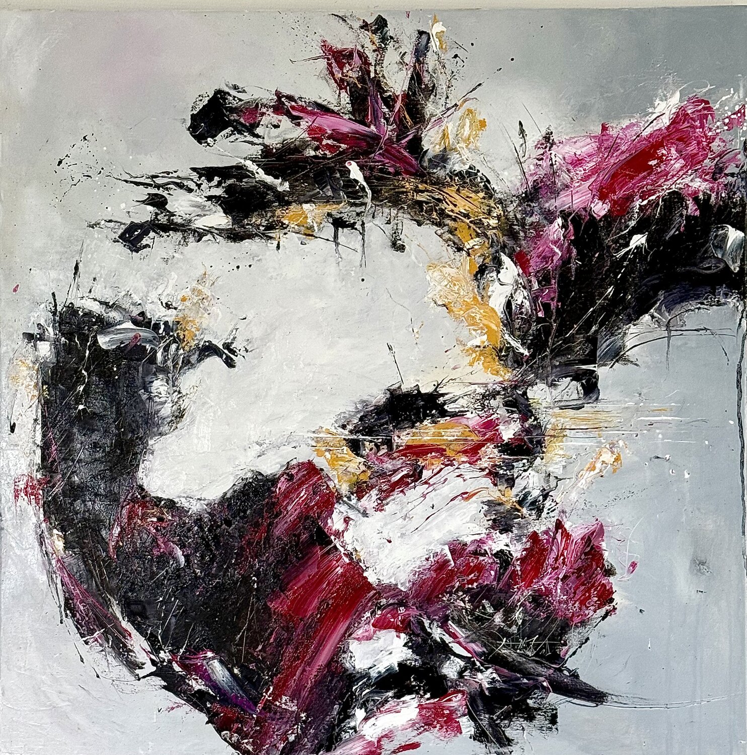 Explosion of emotions Sabine Kay Original painting for sale