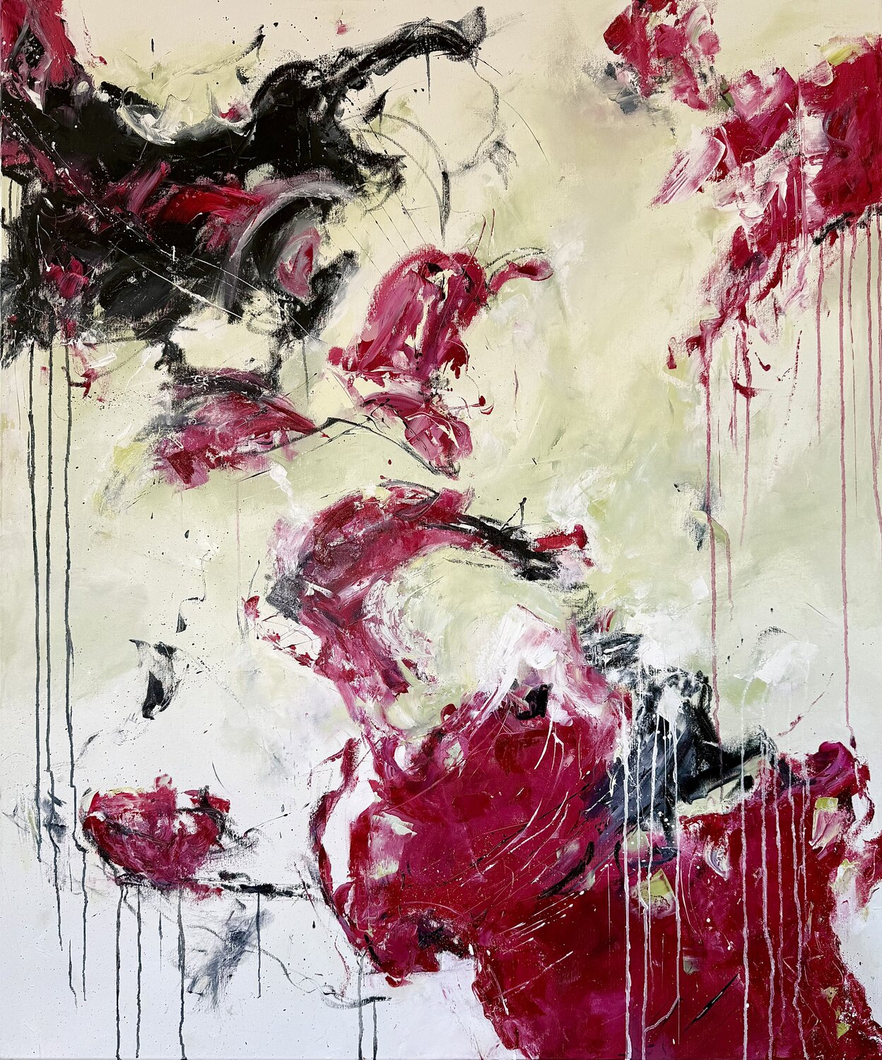 Life in Bloom Sabine Kay Original painting for sale