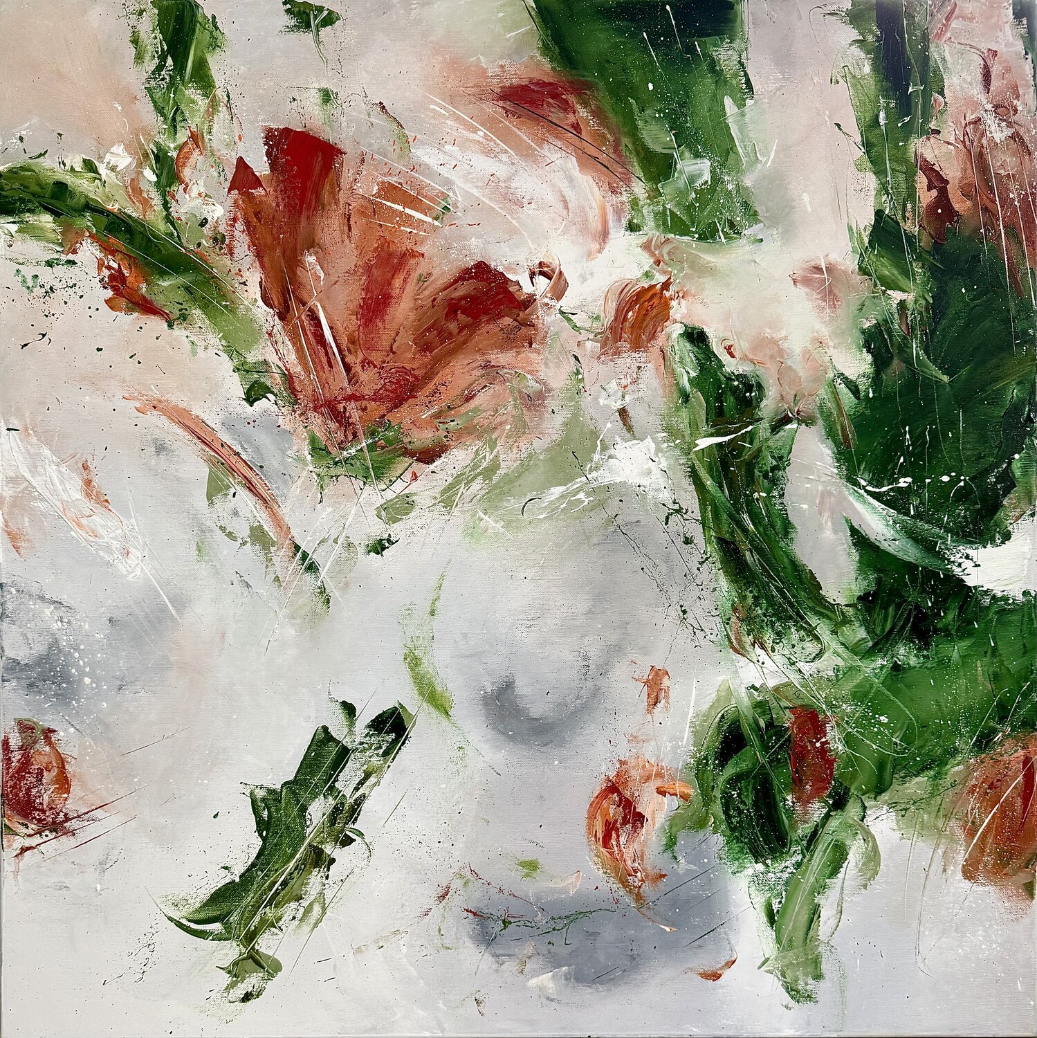 Nature's Awakening Sabine Kay Original painting for sale