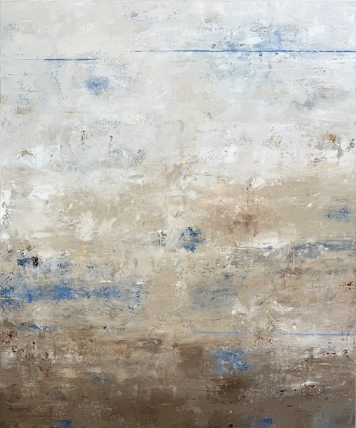 Faded fields Sabine Kay Original painting for sale