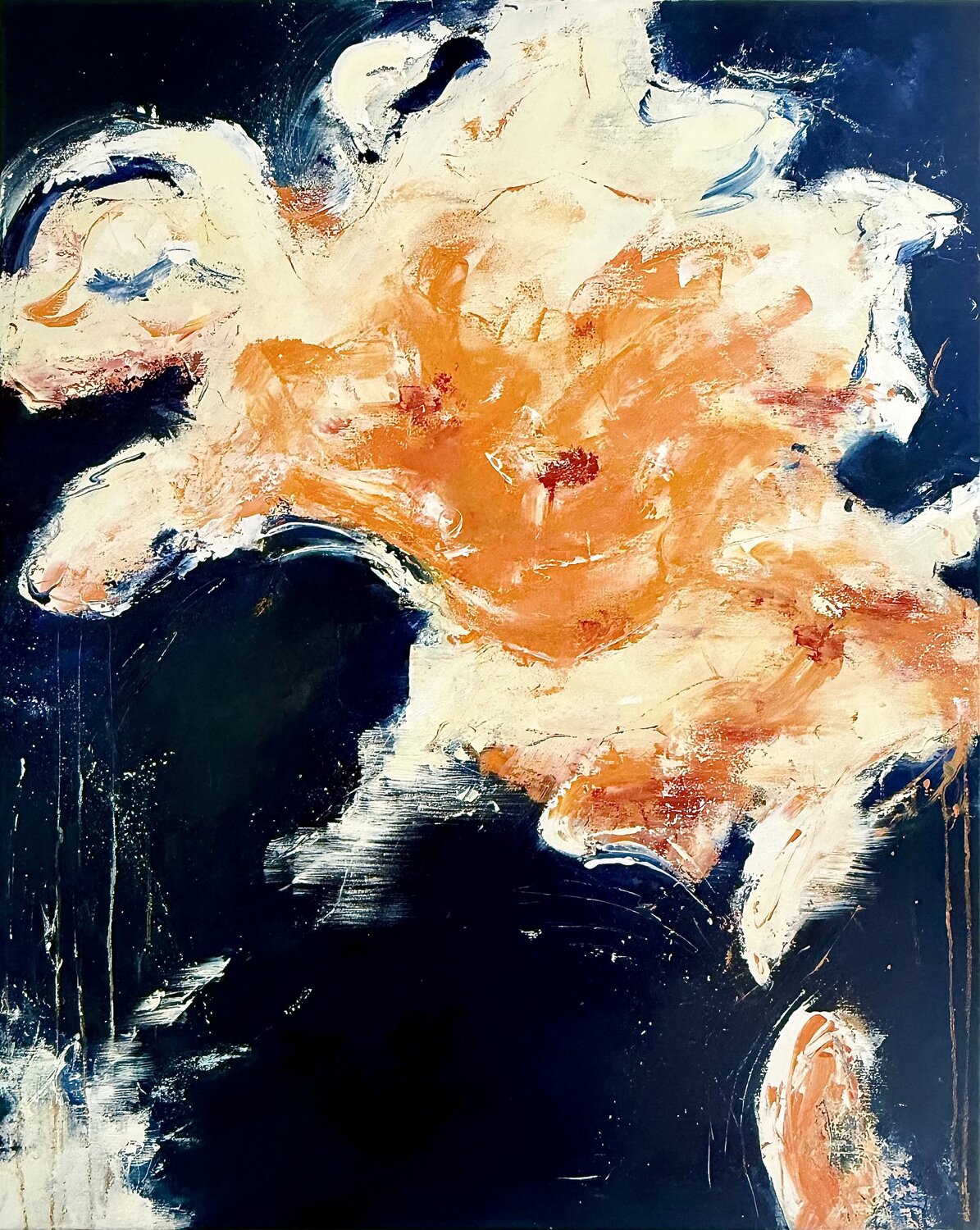 Ember Bloom Sabine Kay Original painting for sale