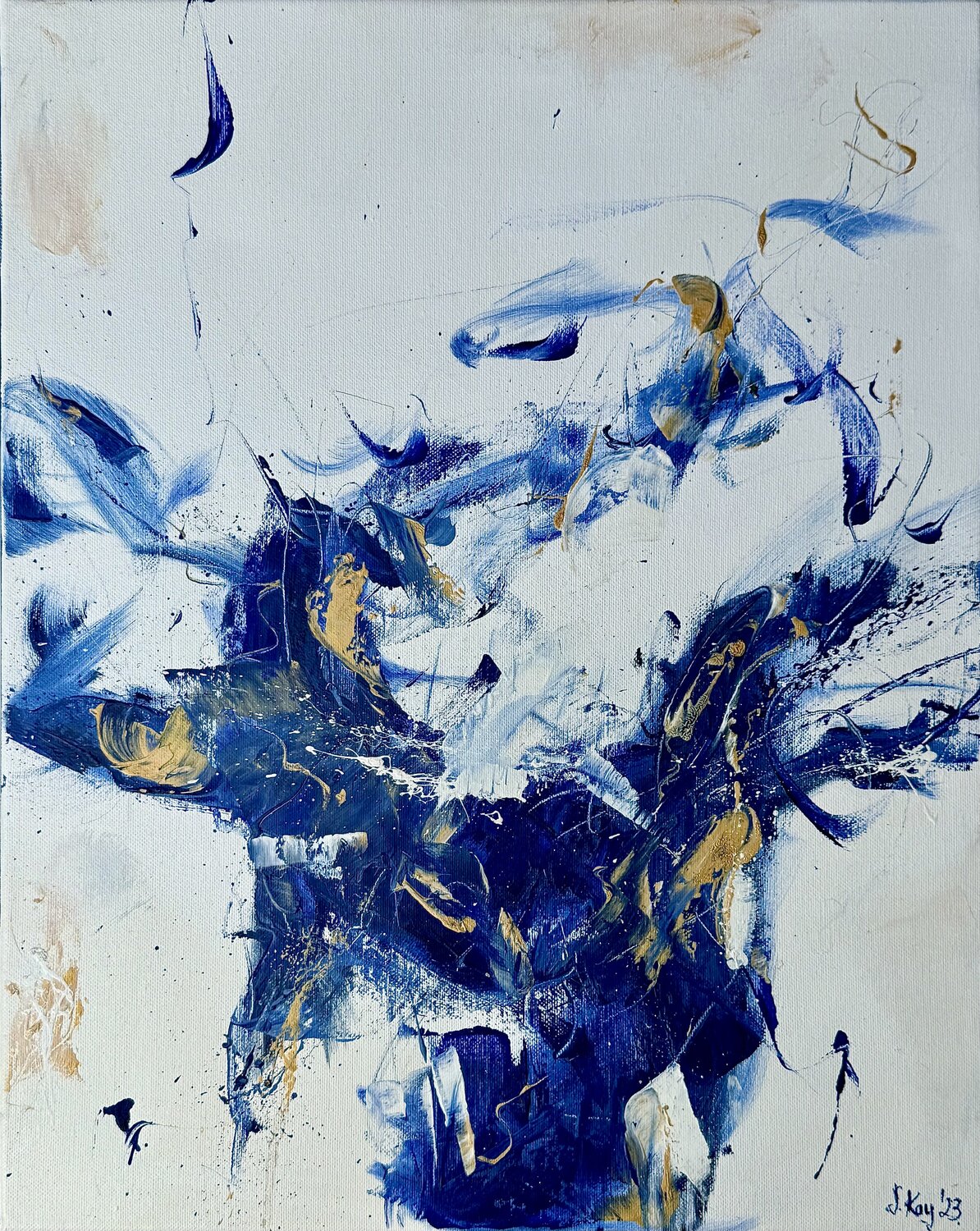 Blue Magic Sabine Kay Original painting for sale