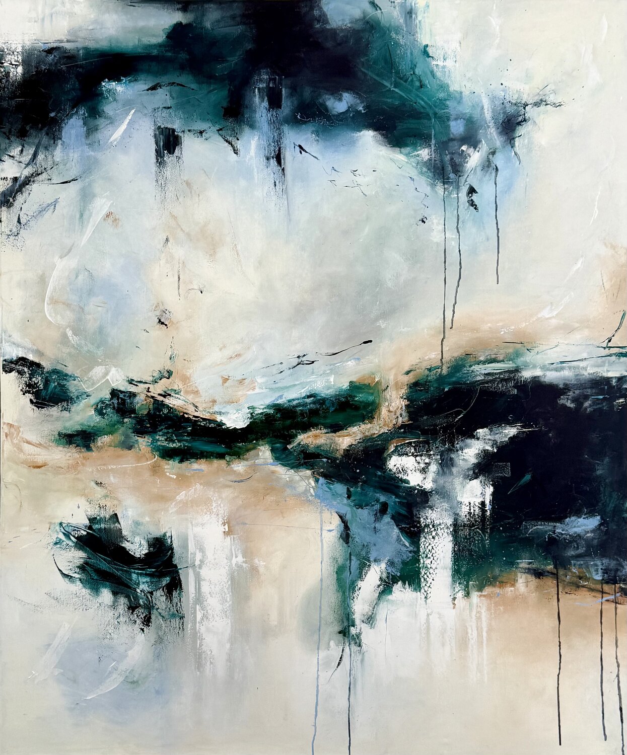 A Stillness that Remains Sabine Kay Original painting for sale