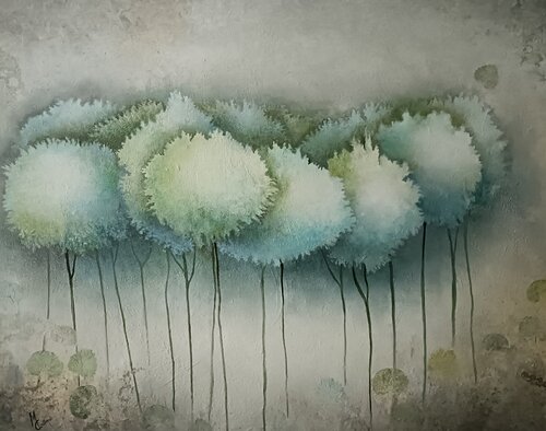 INTEMPOREL by Monica Cattaneo, Painting for Sale on Select
