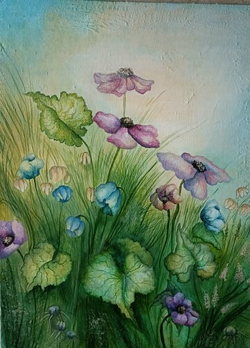 LA BELLE SAISON by Monica Cattaneo, Painting for Sale on Select