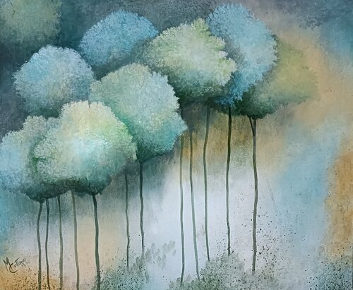 BALLADE by Monica Cattaneo, Painting for Sale on Select