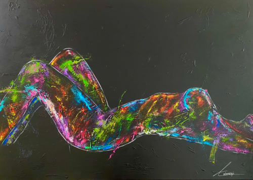 Única by Cecilia Andonaegui, Painting for Sale on Select
