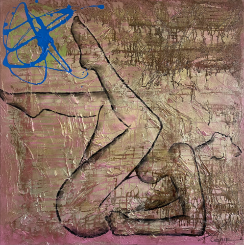 Impulso by Cecilia Andonaegui, Painting for Sale on Select