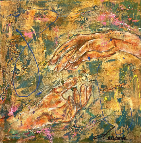 Ven Conmigo by Cecilia Andonaegui, Painting for Sale on Select