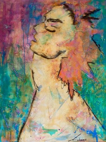 Éxtasis by Cecilia Andonaegui, Painting for Sale on Select