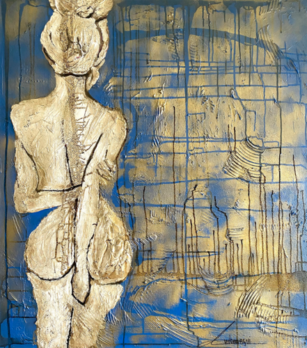 Sueño de Diosa by Cecilia Andonaegui, Painting for Sale on Select