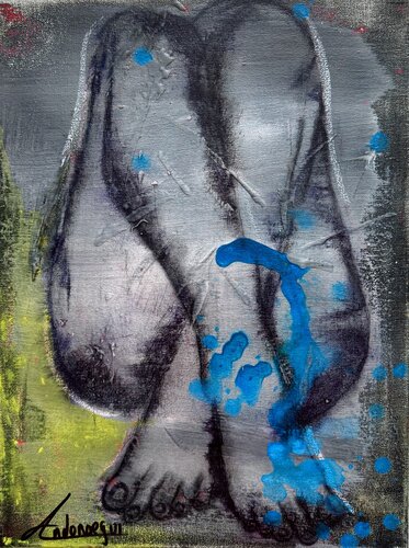 Te atrapé by Cecilia Andonaegui, Painting for Sale on Select