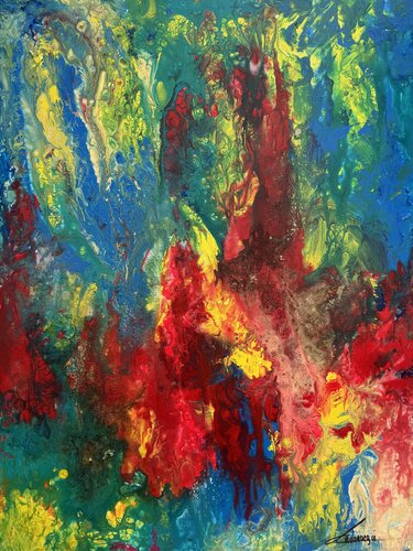 Herida que brilla by Cecilia Andonaegui, Painting for Sale on Select