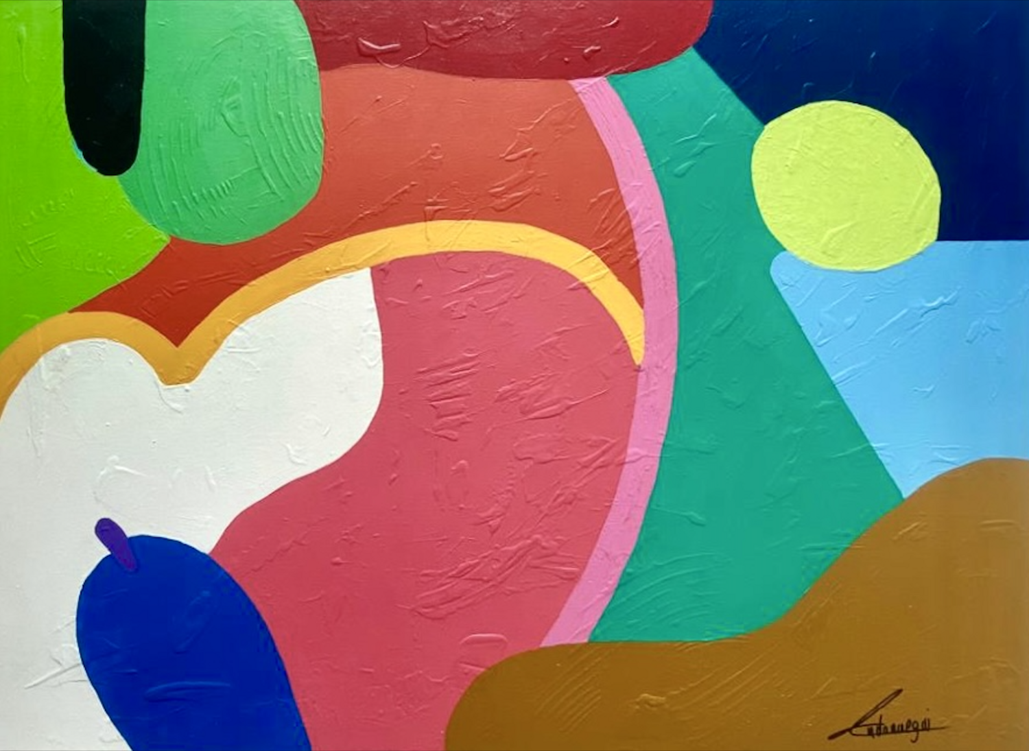 Muy Vivos Cecilia Andonaegui Original painting for sale