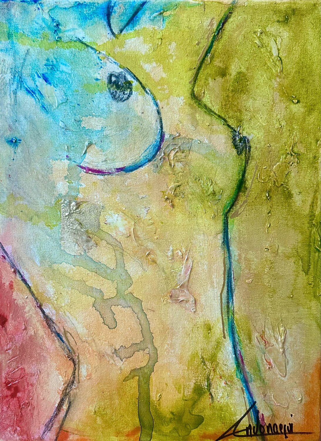 Polina Cecilia Andonaegui Original painting for sale