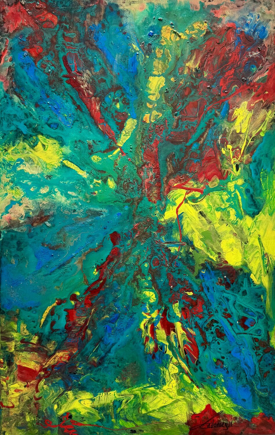 Núcleo Cecilia Andonaegui Original painting for sale