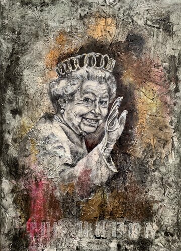 THE QUEEN by Enrica Toffoli, Painting for Sale on Select