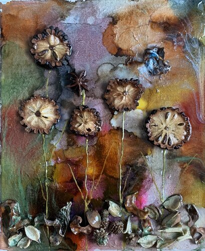 Flowers by Enrica Toffoli, Painting for Sale on Select