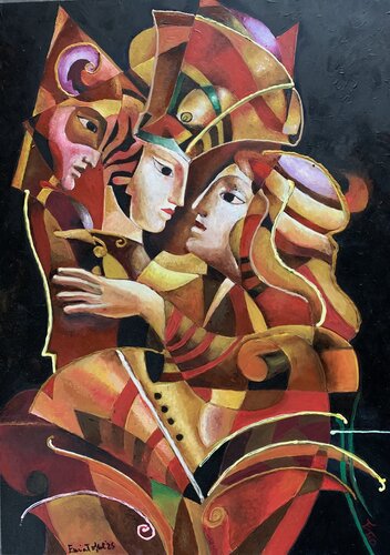 Il Guardiano dell'Amore by Enrica Toffoli, Painting for Sale on Select