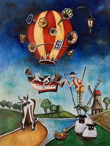 L’Equilibrio di Domè by Enrica Toffoli, Painting for Sale on Select