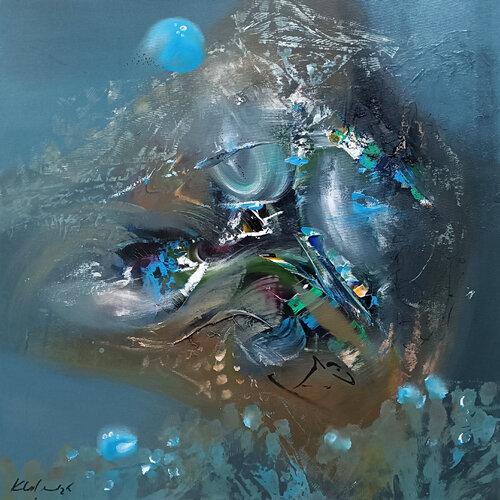 Time is the most talented jeweler midscape by master O KLOSKA by Ovidiu Kloska, Painting for Sale on Select