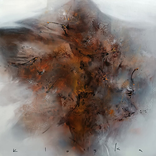 Between Gravity and the Desire to Fly large lightscape by master O KLOSKA by Ovidiu Kloska, Painting for Sale on Select