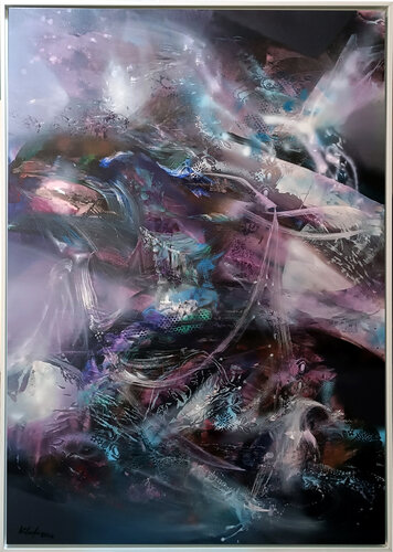 The Light That Remembers Everything — Monumental Spiritual Abstraction by Master Ovidiu Kloska by Ovidiu Kloska, Painting for Sale on Select