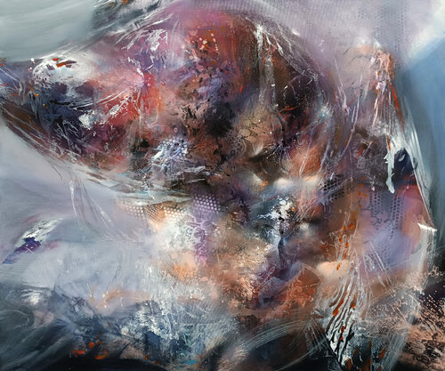 Symphonies of Impossible Flights large masterpiece Ovidiu Kloska by Ovidiu Kloska, Painting for Sale on Select
