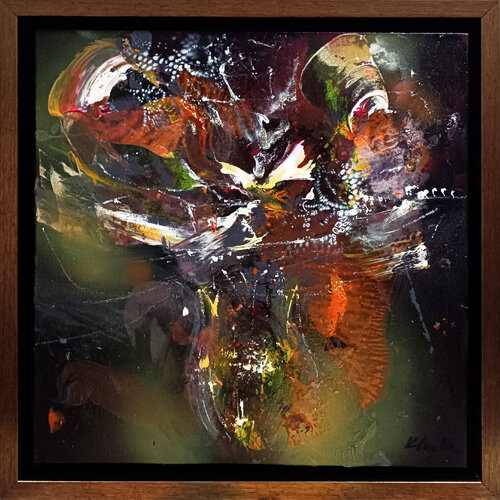 Nocturnal perennial still life 27.09.2026 von Ovidiu Kloska, Malerei kaufen auf Select