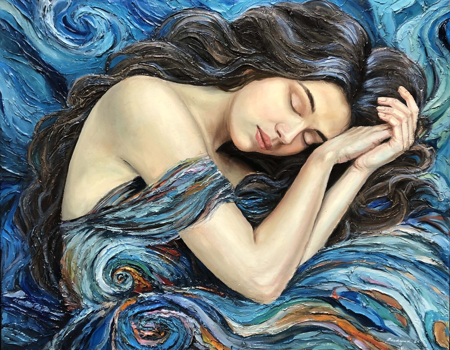 Dream Alik Oleynik Original painting for sale