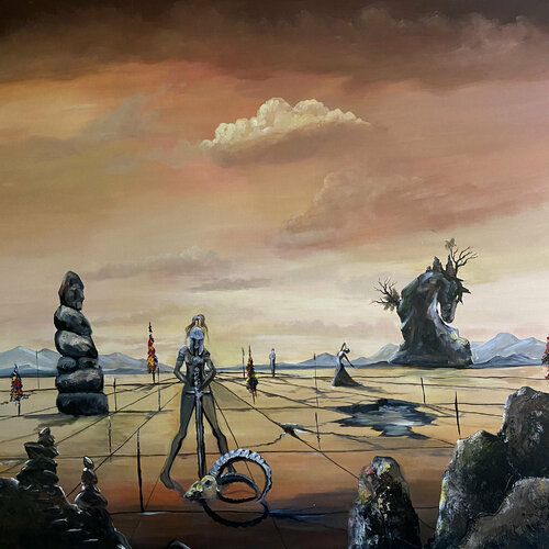 Who killed  the Knight? by Dolgor Dugarova, Painting for Sale on Select